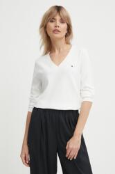 Tommy Hilfiger pulóver könnyű, női, bézs - bézs XXL