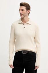 Tommy Hilfiger pulóver kasmír keverékből - bézs S - answear - 37 990 Ft