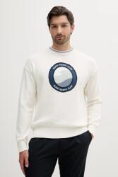 BOSS Orange pamut pulóver - fehér S