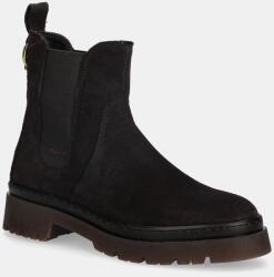 Gant magasszárú cipő velúrból Aligrey - barna Női 36