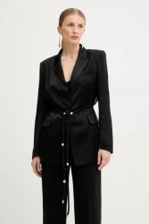 Pinko zakó fekete, sima, egysoros gombolású, 105604 A2RA - fekete 40