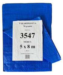 Takaróponyva 5 x 8 m - 70 gramm/nm (PE-3547)