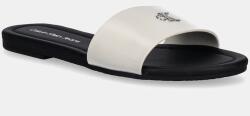 Calvin Klein Jeans papucs FLAT SANDAL SLIDE MG szürke, női, YW0YW01697 - fehér Női 40