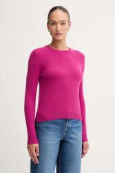 Benetton gyapjú pulóver - rózsaszín M - answear - 16 190 Ft