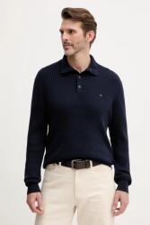 Tommy Hilfiger pulóver kasmír keverékből sötétkék, MW0MW40447 - sötétkék M