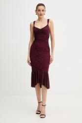 GUESS ruha CAITLYN - burgundia M