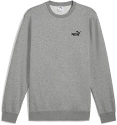 PUMA Férfi Futás Pulóver Kereknyakú, Bordázott Mandzsetta Essentials Small No. 1 Logo szürke
