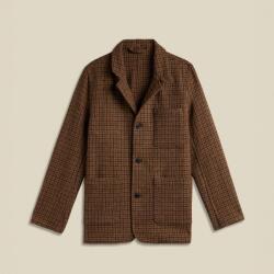 Portuguese Flannel Working Blazer Wool - Pied Poule - L