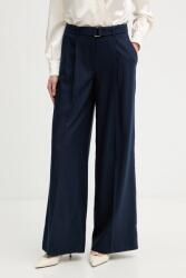 Guess nadrág ZANITA sötétkék, magas derekú széles, W5BB13 W2422 - sötétkék M