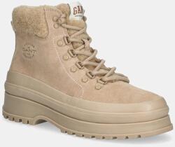Gant munkabakancs bőrből Wintly bézs, téliesített, platformos, 31543083 - bézs Női 39