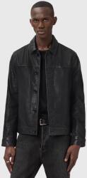 AllSaints bőrdzseki NATES - fekete XXL