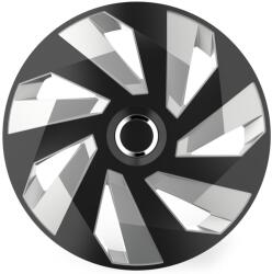 Versaco Dísztárcsa 15" Vector Ring Chrome Black & Silver (4 darabos garnitúra)