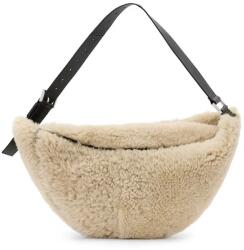 AllSaints bőr táska LUNA - bézs Univerzális méret