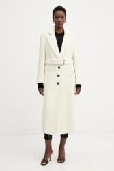 PINKO kabát gyapjúkeverékből - bézs 38