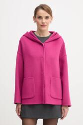 Benetton baba gyapjúkeverék pulóver rózsaszín, 28F7DN08M - rózsaszín M