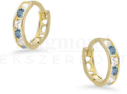  14 karátos arany gyerek karika fülbevaló - átm. 11 mm (AU13843) AU13843