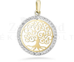  14 karátos arany életfa medál (AU13858) AU13858