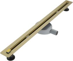 Gamma Proline lineáris padlóösszefolyó 90 cm, arany, beépíthető (OLPL-900gd)