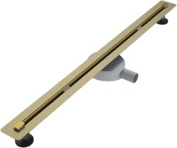 Gamma Proline lineáris padlóösszefolyó 100 cm, arany, beépíthető (OLPL-1000gd)