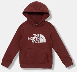 The North Face gyerek felső TEEN DREW PEAK PULLOVER HOODIE - burgundia 116-119