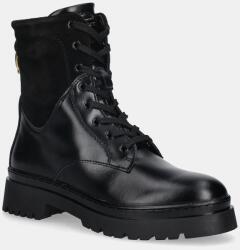 Gant bőr bakancs Aligrey fekete, lapos talpú, 31541156 - fekete Női 38