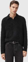 AllSaints pulóver gyapjúkeverékből SONNY - fekete M