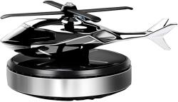 Dollcini Dollcini, Helikopter formájú napelemes autóillatosító - forgó aromadiffúzor (ezüst) - Helikopter (426162)
