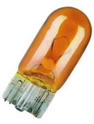  Üveg izzó 12V 5W sárga T10 OSRAM