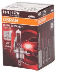 OSRAM Night Breaker Silver 12V H4 izzó +100%