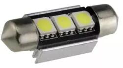 LED izzó 24V szofita 3 SMD LED 41mm fehér CANBUS