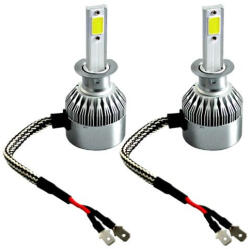  LED fényszóró izzó H1 12/24V Párban