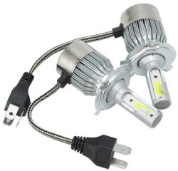  LED fényszóró izzó H4 12/24V Párban