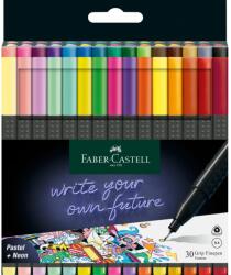 Faber-Castell Liner 0.4mm 30 buc/set GRIP FABER-CASTELL (FC151630)