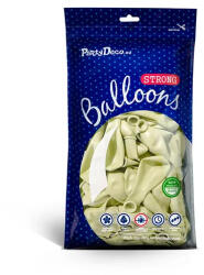PartyDeco S. r. o Pasztel, light krém, latex lufi, 50 db, 30 cm