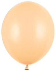 PartyDeco S. r. o Pasztel, light barack, latex lufi, 50 db, 30 cm