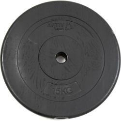 AktivSport Cementes súlyzótárcsa 15 kg 31 mm (LKPL-126-15KG31) Súlytárcsa
