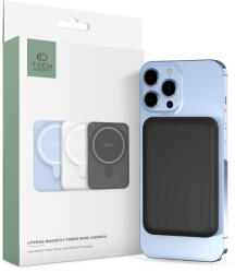 Tech-Protect Lifemag MagSafe PB10 mágneses Power Bank 5.000mAh külső akkumulátor - fekete (AT_0004)