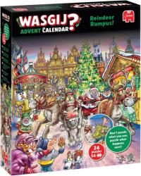 Jumbo - Wasgij Adventi Naptár - Rénszarvas ramazuri! 54 darabos kirakó (1110100707)