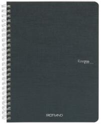 Fedrigoni Ecoqua A5 70lapos sötétzöld vonalas spirálfüzet (19148210)