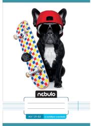 Nebulo Nebulo Vagány minták I. A5 4. osztályos 21-32 tűzött vonalas füzet (VO4-1-VM-A5)