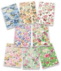 Pigna Nature Flowers A5 42lapos tűzött vonalas füzet (P1111-2707)