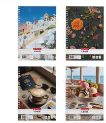 Herlitz Mix A5 80 lap vonalas spirálfüzet (400201499)