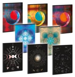 Ars Una Mystic Constellation 22 (5191) A5 extra kapcsos kockás füzet (53141910)