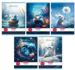 Herlitz Wonderland A5 21-32 vonalas füzet (400200768)