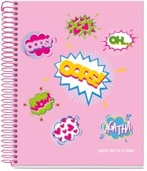 Miquelrius Wow Arp A5 4x30 lap kockás spirálfüzet (A15295WO27)