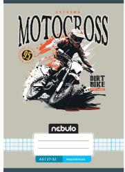 Nebulo Nebulo Vagány minták A5 27-32 tűzött kockás füzet (NR-VM-A5)