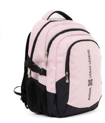 budmil ovális iskolai hátizsák - 3 rekeszes 32 literes - világos rózsaszín (10110149-082253-S82)