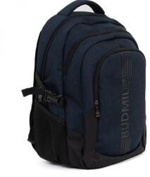 budmil ovális iskolai hátizsák - 3 rekeszes 32 literes - sötétkék (10110149-092253-S92)
