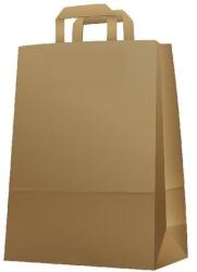  Papírtáska szalagfüles 260x120x350 mm barna (102635B) - fotoland