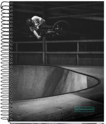 Miquelrius Skate Park A5 4x35 lap kockás spirálfüzet (A15296RP27)